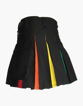 Women's Utility Kilt in the Rainbow Style - Scottish Kilt Jacket™ USA-UK